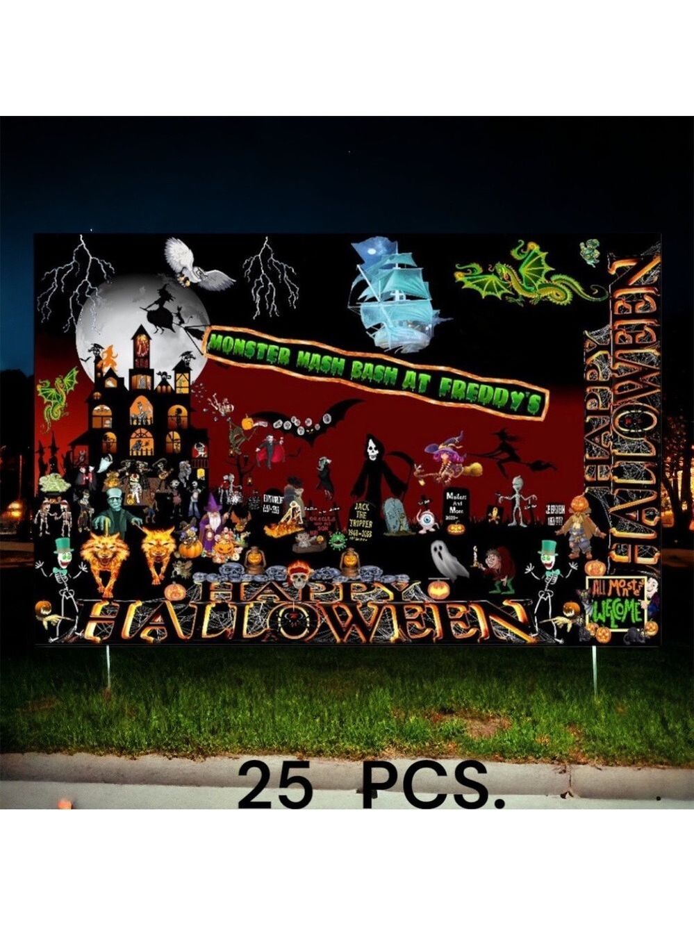 25 10X13 Poly Mailers HALLOWEEN Mailers Shipping Envelopes PRICE FIRM Fall - Picture 6 of 16